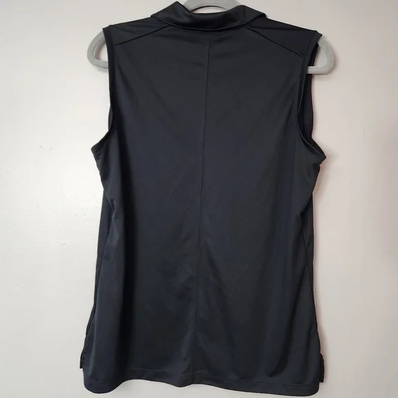 Nike Golf Women’s Black Tank Top Polo Shirt Size XL EUC dri fit - Picture 3 of 9